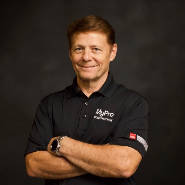 Photo of Eric Rausch, project manager at MyPro Construction.